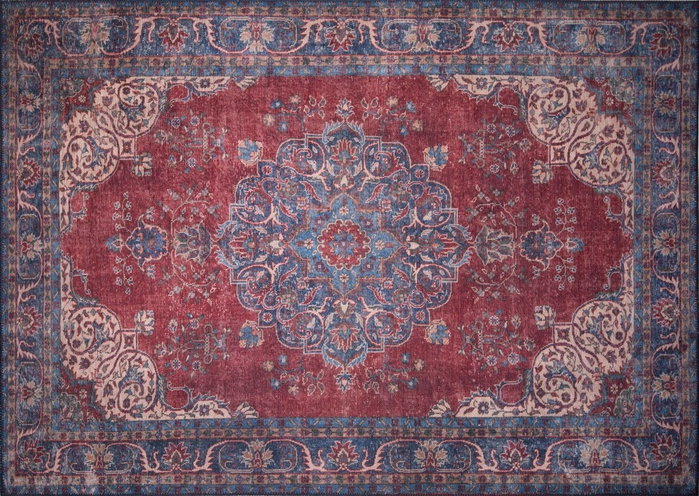 Conceptum Blues Chenille - Rustic AL 88 Multicolor 150 x 230 cm
